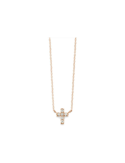 Collier Vanrycke Teresa or rose et diamants