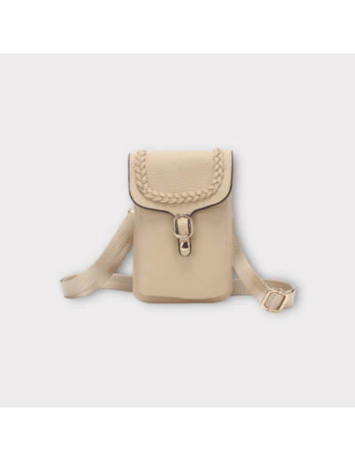 Sac femme beige