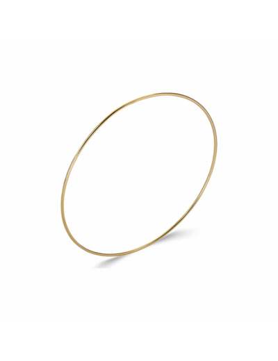 Bracelet jonc en plaqué or, taille 62