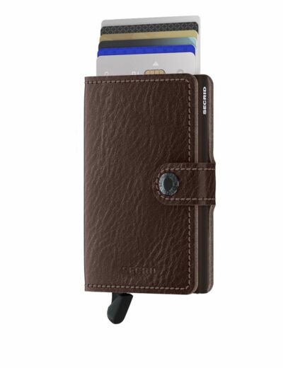 Secrid Miniwallet Veg Espresso Brown