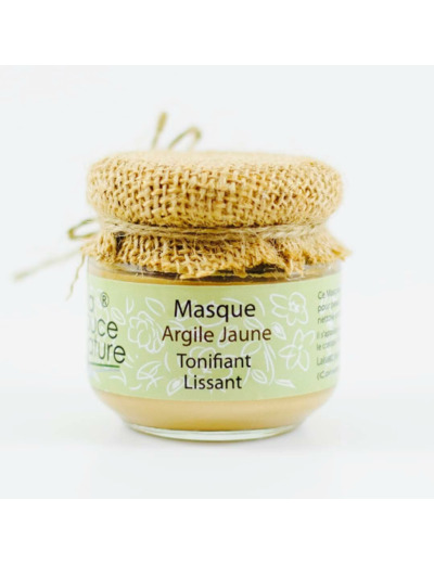 Masque Argile jaune Tonifiant et lissant