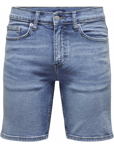 SHORTS HOMME MEDIUM BLUE DENIM