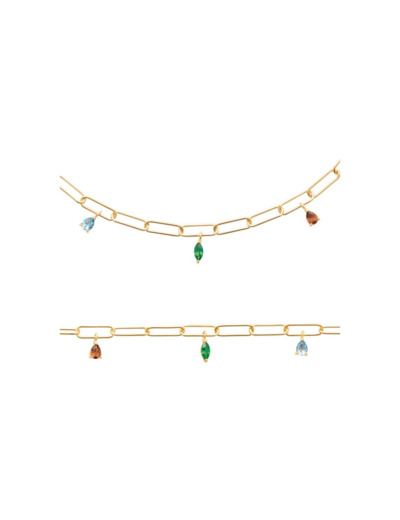 Collier en plaqué or