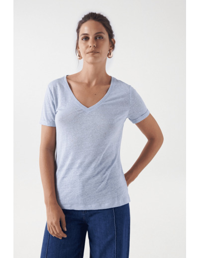 T-SHIRT EN LIN