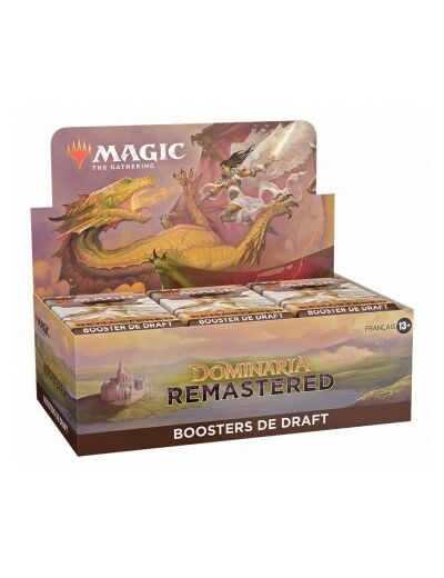 Magic The Gathering : Dominaria Remastered - Boite de 36 Boosters de Draft