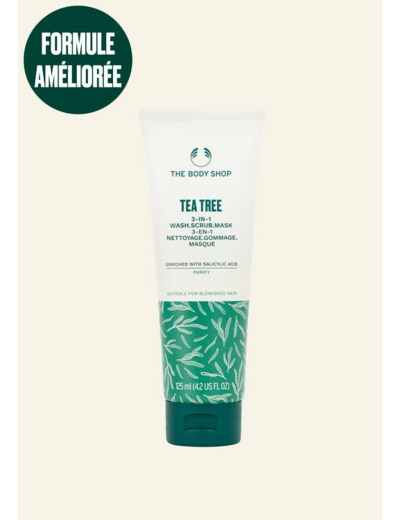 Nettoyant-gommage-masque 3-en-1 Arbre à thé - Tea Tree