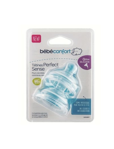 TETINE PERFECT SENSE SILICONE - S - 0M+ - X2