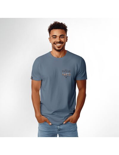 T-Shirt Homme 5 Fruits Et Legumes Brodé