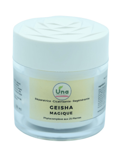 GEISHA MAGIQUE – Crème Réparatrice Cicatrisante et Régénérante au Naturel - pot 50 ml