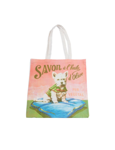 TOTE BAG 100% COTON SAVONNERIE DE NYONS