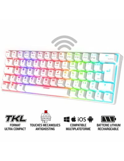 CLAVIER TKL RGB SPIRIT OF GAMER