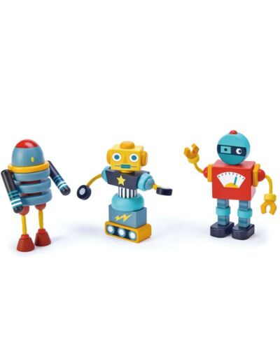 3 robots à construire - Tender Leaf - 4608652