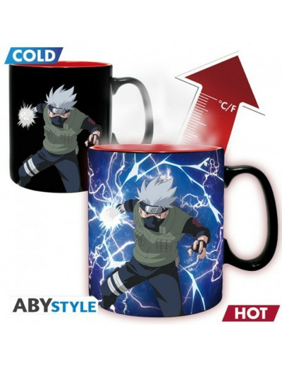 NARUTO SHIPPUDEN - Mug Heat Change - 460 ml - Kakashi/Itachi