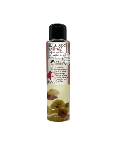 HUILE CORPS AUX FLEURS BIO MAS DU ROSEAU 100ML