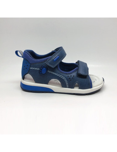 Bottillon ouvert bebe garcon marine
