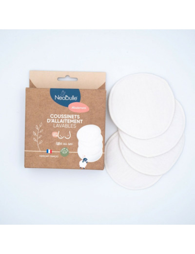 COUSSINET D'ALLAITEMENT LAVABLE X4 NEOBULLE