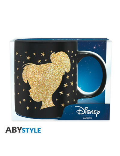 DISNEY - Mug - 320 ml - Peter Pan Clochette & Paillettes