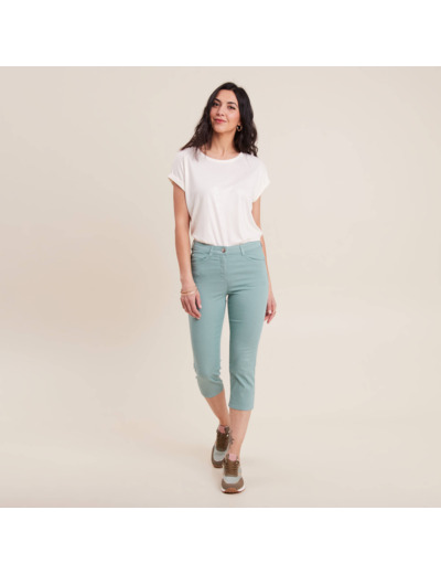 Pantacourt droit taille standard