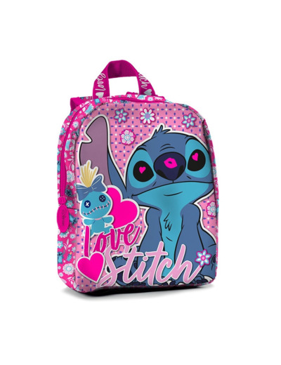 Sac a dos fille rose lilo & stitch