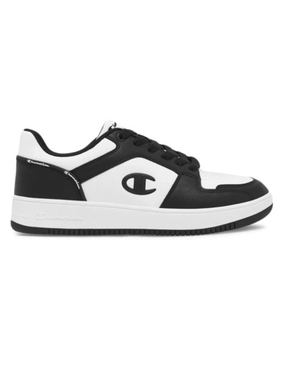 Basket homme blanc noir champion