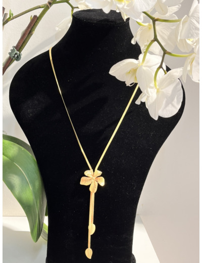 Collier Orchidée