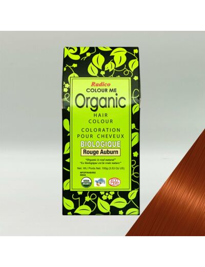 Coloration Radico Organic - Rouge Auburn