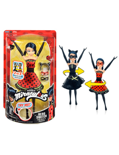 Bandai - Miraculous - Poupée Ladybug Transformation