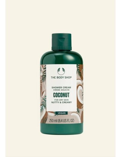 Crème de douche noix de coco