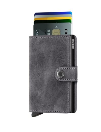 Secrid Miniwallet Vintage Grey-Black