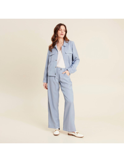 Pantalon flou irisé