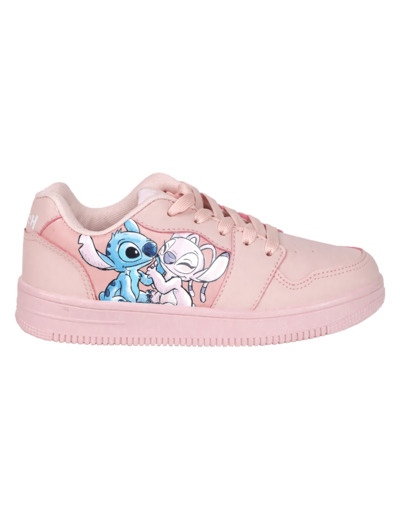 Basket junior fille rose lilo & stitch