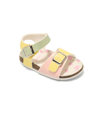 Sandale ouverte bebe fille multicolor