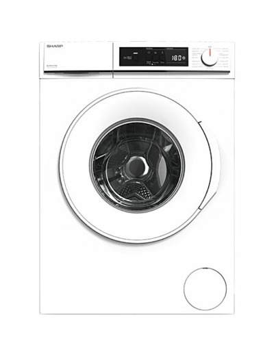 Sharp es-nfa7121wd-fr machine à laver charge avant 7 kg 1200 tr/min blanc