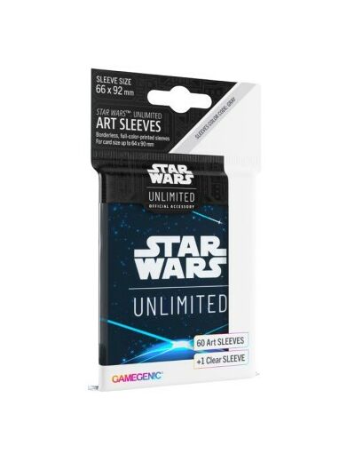 Star Wars Unlimited : Art Sleeves - Space Blue