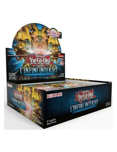 Yu-Gi-Oh! JCC - Boite de 24 Boosters - L’Infini Interdit