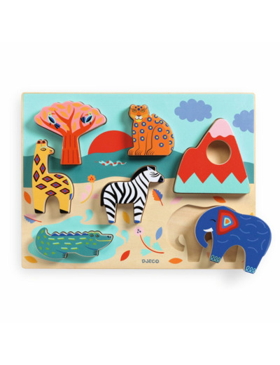 Puzzle Savana Story - DJ01068 - DJECO