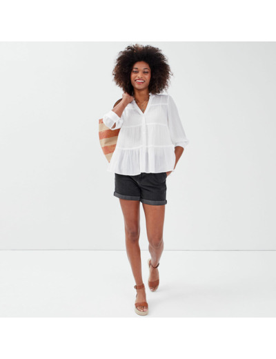 Blouse manches 3/4