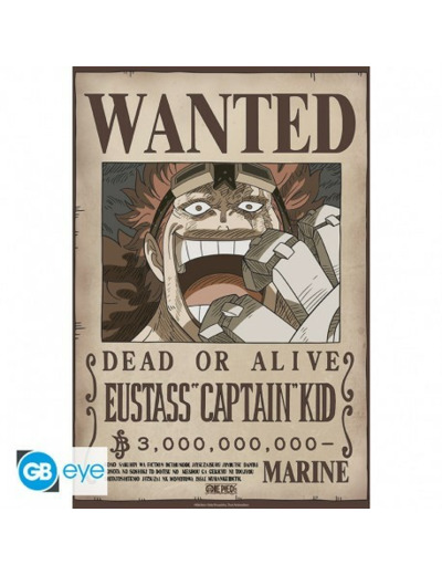 ONE PIECE - Poster Chibi 52x38 - Wanted Kid Wano