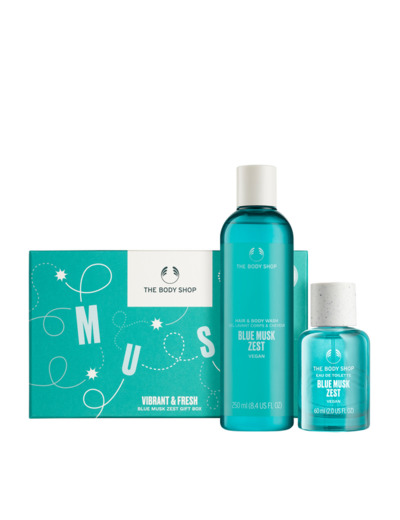 Vibrant & Fresh Blue Musk Zest Gift Box