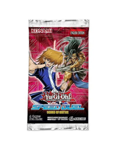 YGO Boîte de 36 boosters Speed Duel Cicatrices de Bataille