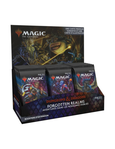 Magic The Gathering : D&D Forgotten Realms - Boite de 30 Boosters d'extension