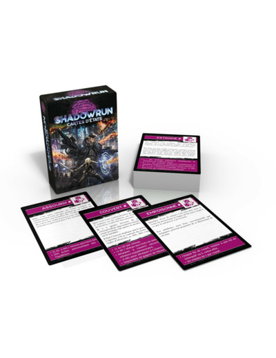 Shadowrun - SR6 - Cartes d'état