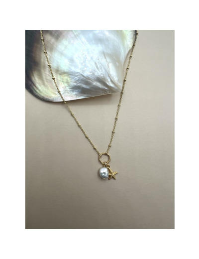 Collier Indriya Etoile de mer en vermeil