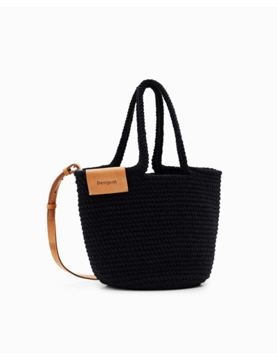 PANIER M TRESSE CUIR