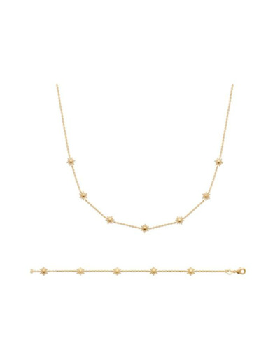 Collier en plaqué or
