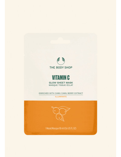 Masque tissu Éclat à la vitamine C