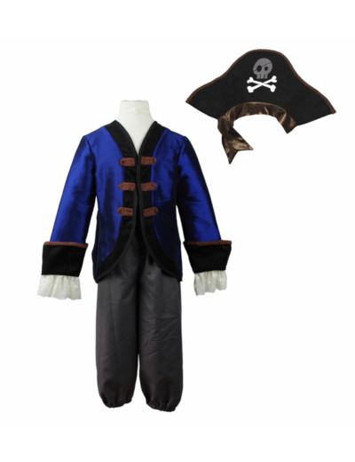 Pirate Corsaire 3 pièces 3-4 ans - 65303 - Great Pretenders