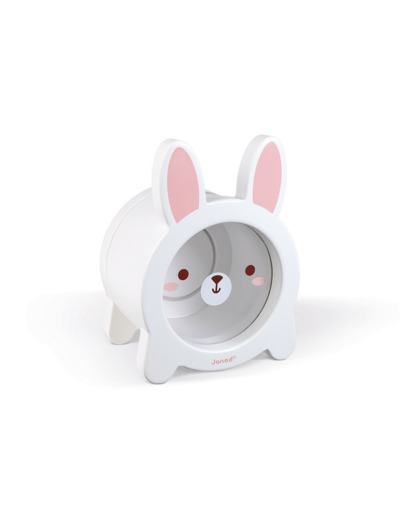 Tirelire lapin blanc en bois - J04654 - Janod