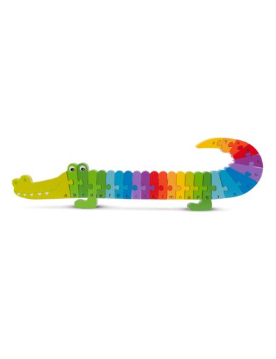 Puzzle alphabet Crocodile - 10532