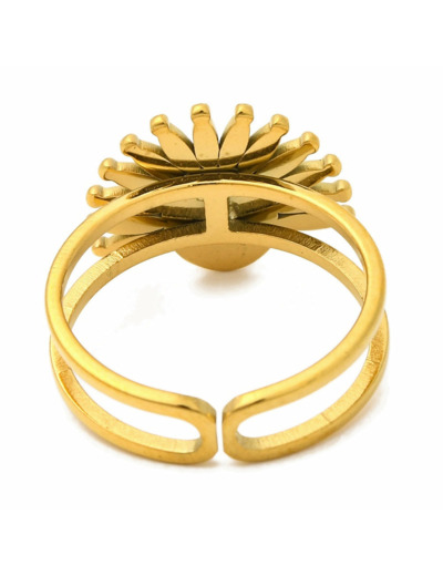 Bague forme couronne Oeil de tigre